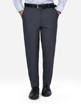 D Charcoal Check Formal Trouser Smart Fit FT2701S-30