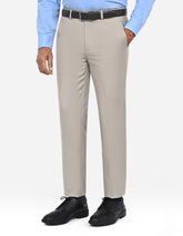 Taupe Plain Formal Trouser Classic Fit FT2709-1C-30