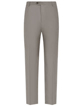 L Brown Plain Formal Trouser Classic Fit FT469C-30