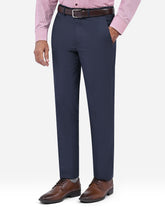 Navy Plain Formal Trouser Classic Fit FT612-1C-30