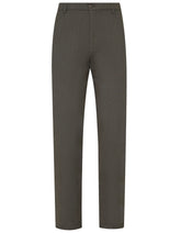 Olive Classic Fit Cotton Trouser FTC2508C-28