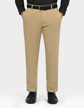 Khaki Classic Fit Cotton Trouser FTC2605C-30