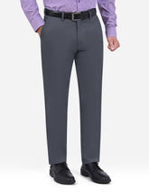 D Grey Classic Fit Cotton Trouser FTC2619C-32