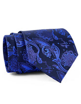 Navy/Blue Paisley Tie