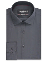 Self Grey Tailored Smart Fit Shirt FS20459SF-14.5