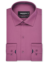 Plain Plum Classic Fit Shirt FS1622-1RF-14.5