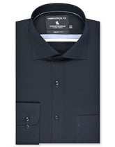 Plain Black Smart Fit Shirt FS2333-1SF-14.5