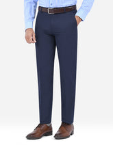 Navy Plain Formal Trouser Classic Fit FT571-4C-30