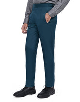 Teal Plain Formal Trouser Tailored Smart Fit FT527-1S-30