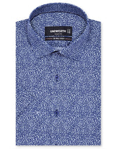Printed Navy Smart Fit Shirt FS816SH-14.5