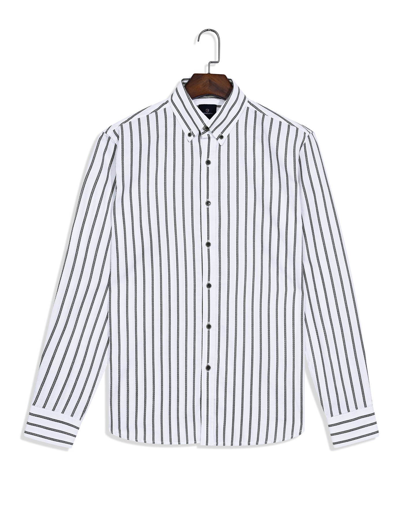 Casual Shirt Woven White M CSW2500 Uniworth CSW2500-M