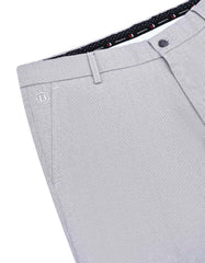 Silver Smart Fit Cotton Trouser FTC2550S-36