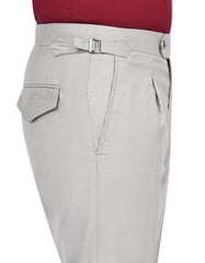 Stone Plain Formal Trouser Tailored Smart Fit FT535-1S-32