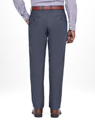 Navy Smart Fit Cotton Trouser FTC2553S-40