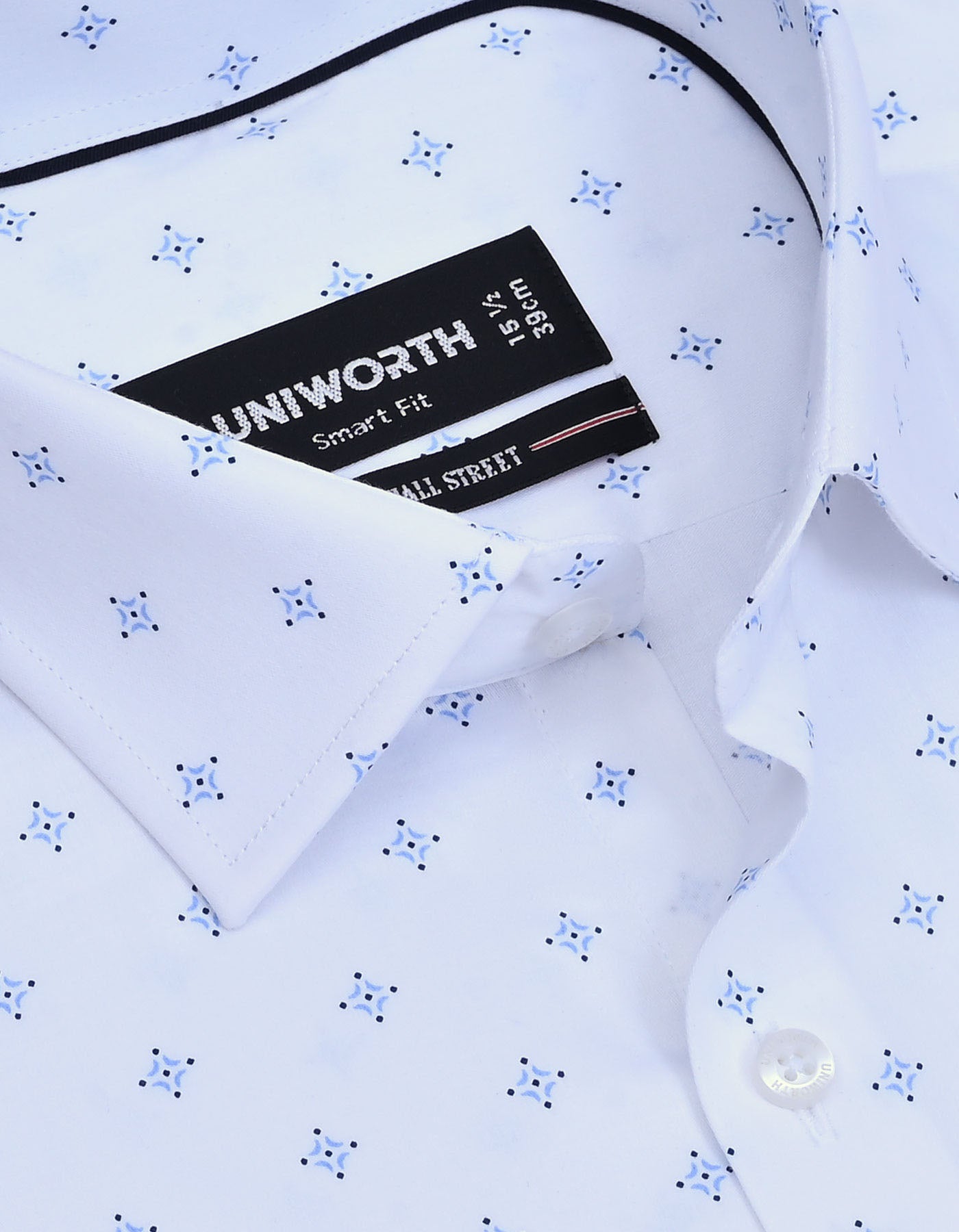 Printed Sky Tailored Smart Fit Shirt FS851-2SF-15