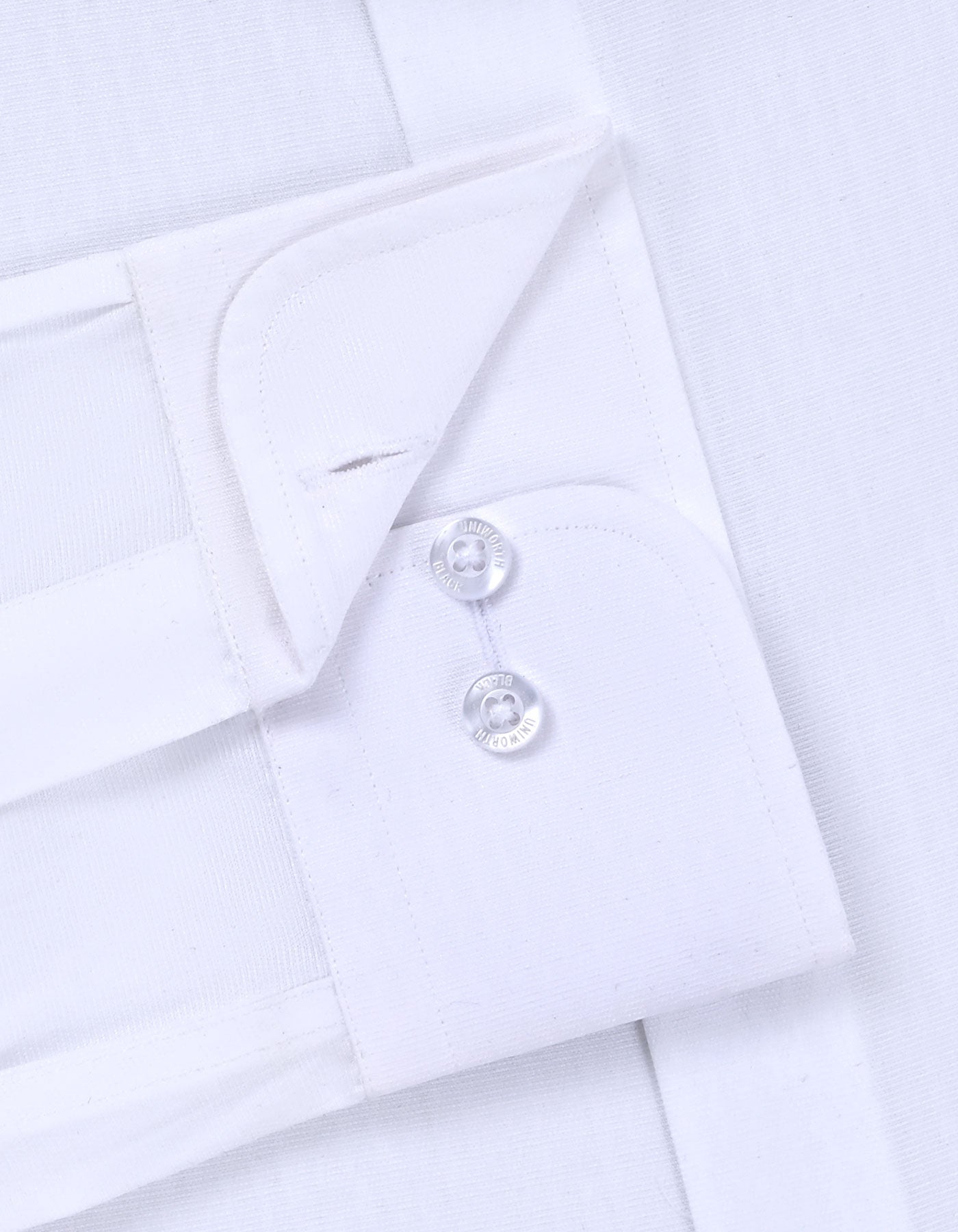 Self White Tailored Smart Fit Shirt FS20499SF-15.5