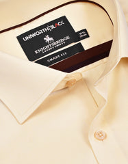 Plain Cream Smart Fit Shirt FS2274-1SF-15