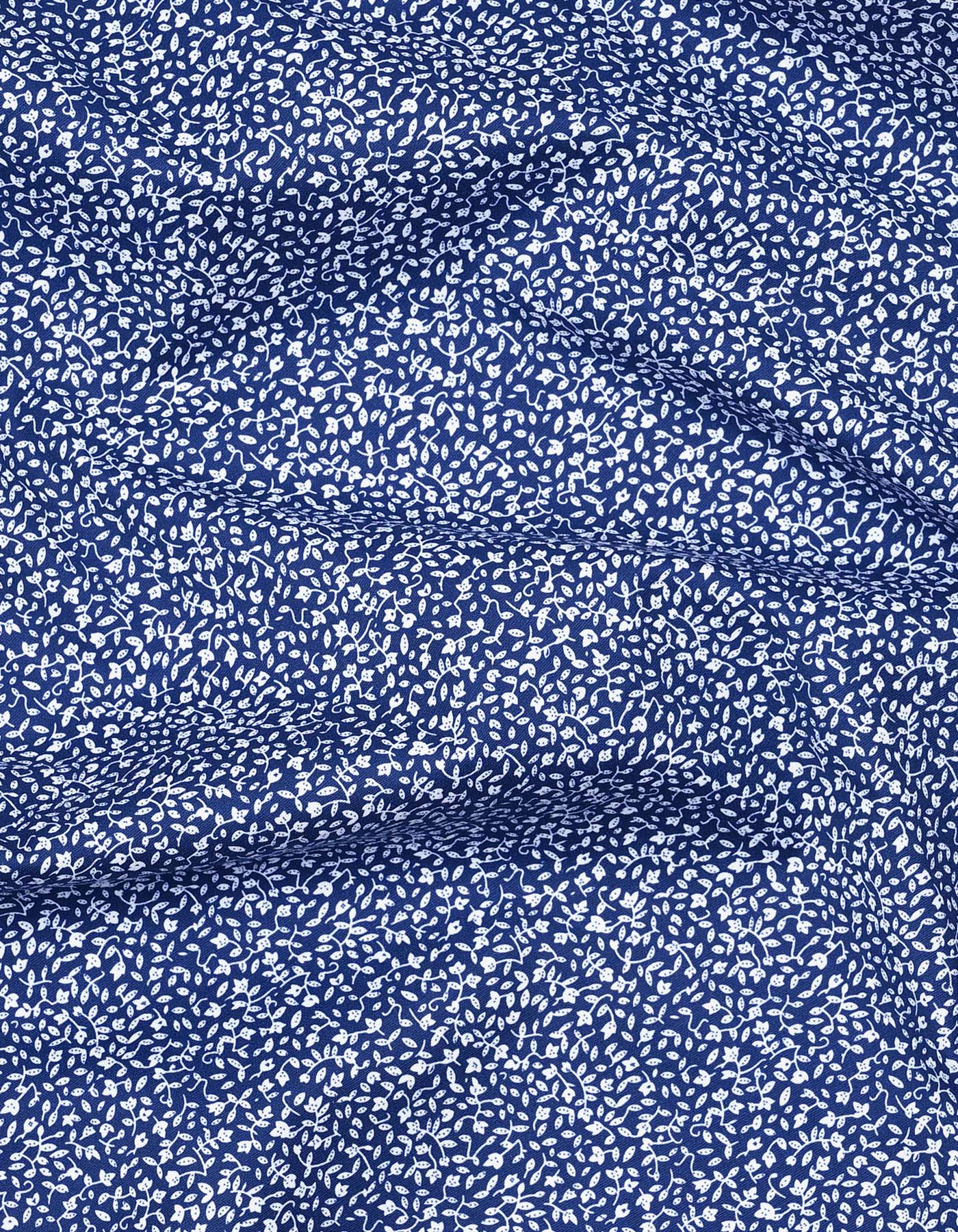 Printed Navy Smart Fit Shirt FS816SH-16