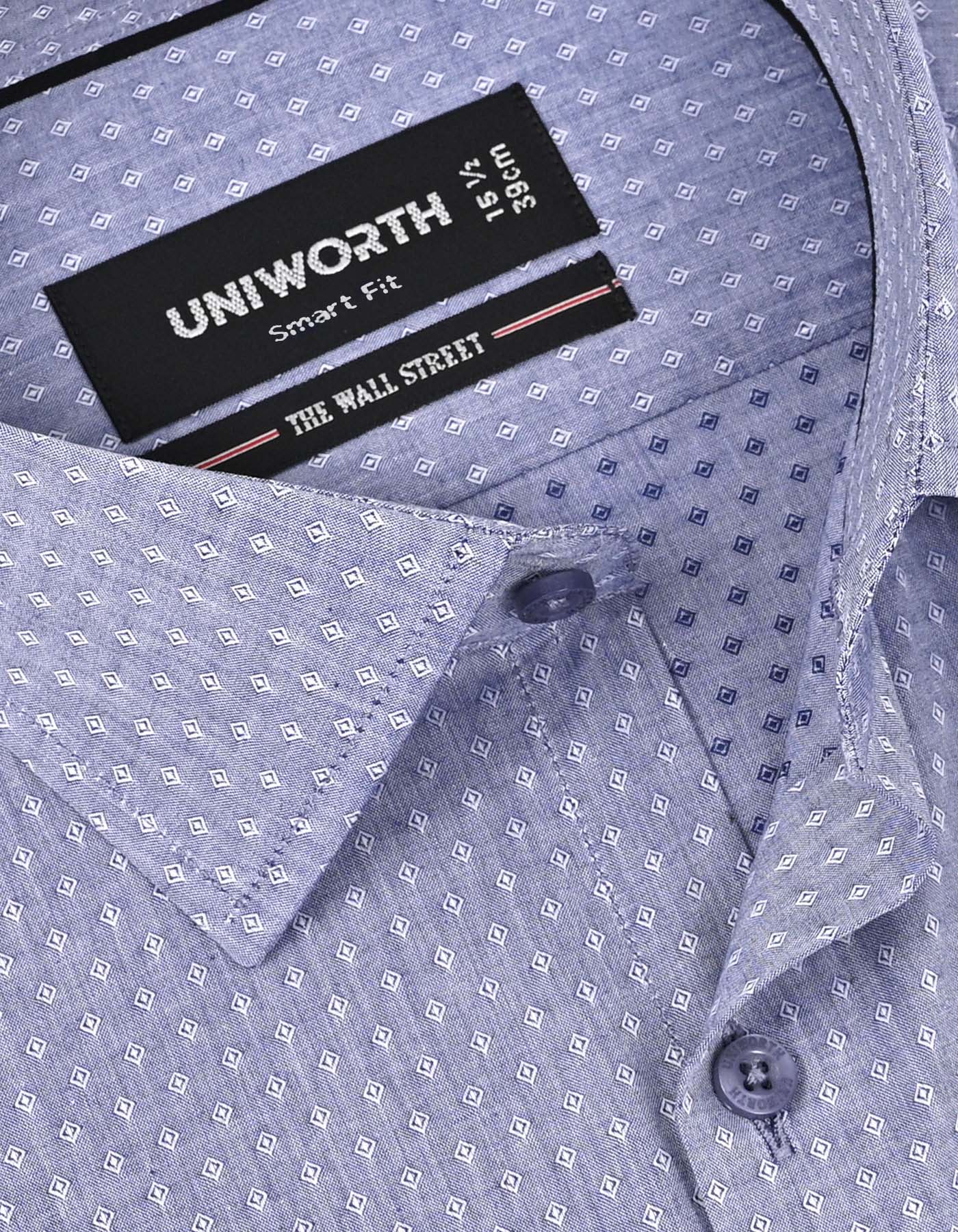 Self Navy Tailored Smart Fit Shirt FS20503SF-15