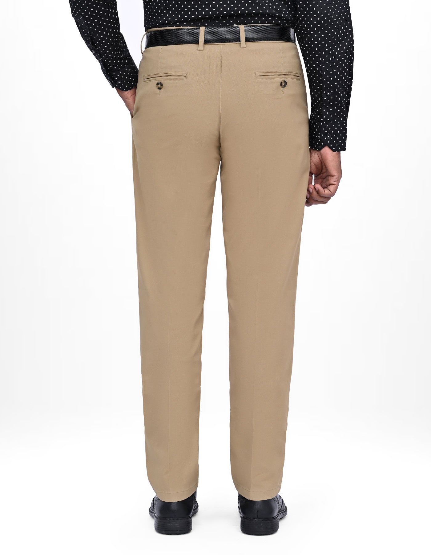 Khaki Smart Fit Cotton Trouser FTC2532S-40