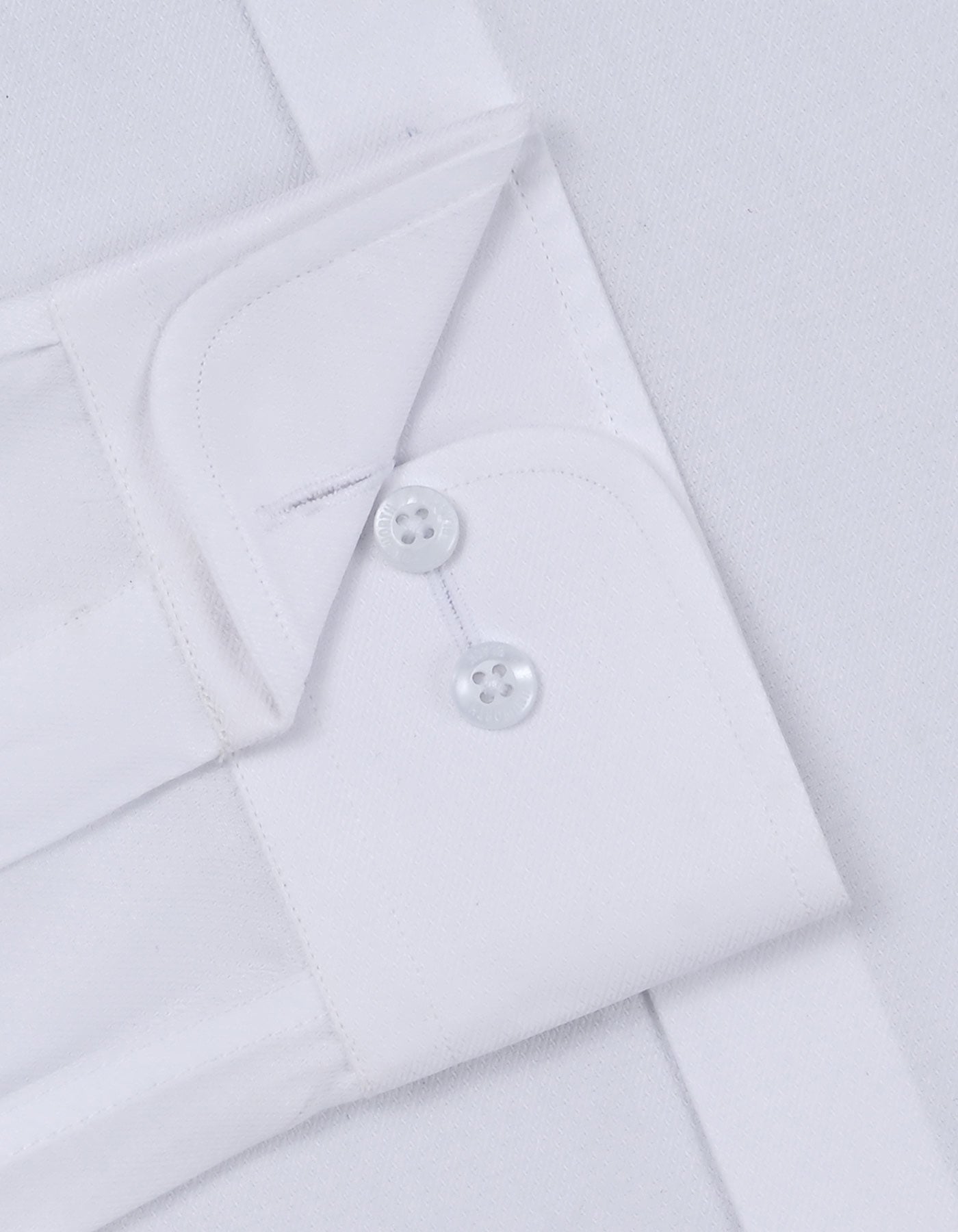 Self White Tailored Smart Fit Shirt FS20497SF-15.5