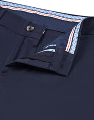 Navy Smart Fit Cotton Trouser FTC2526S-32