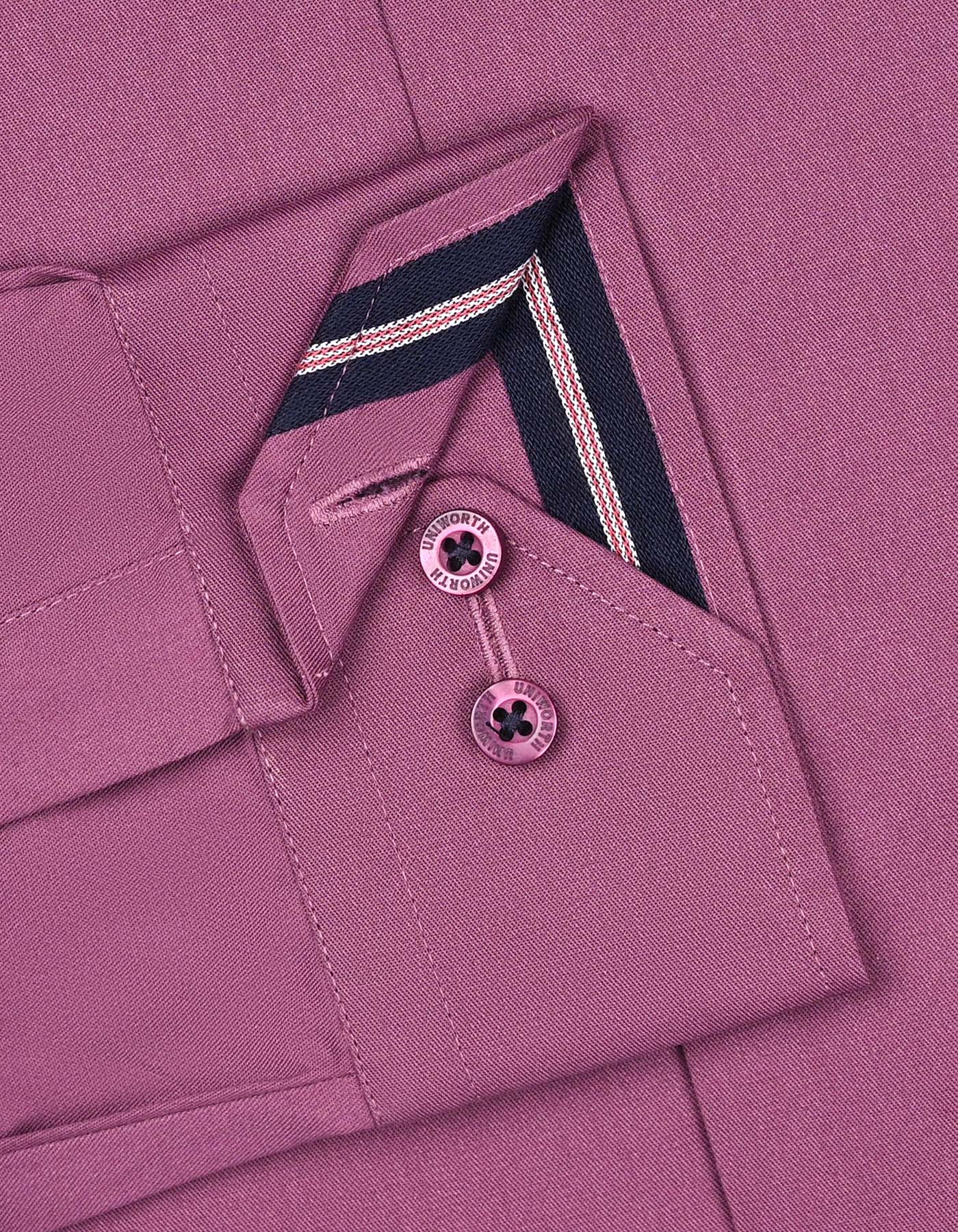 Plain Plum Classic Fit Shirt FS1622-1RF-15.5