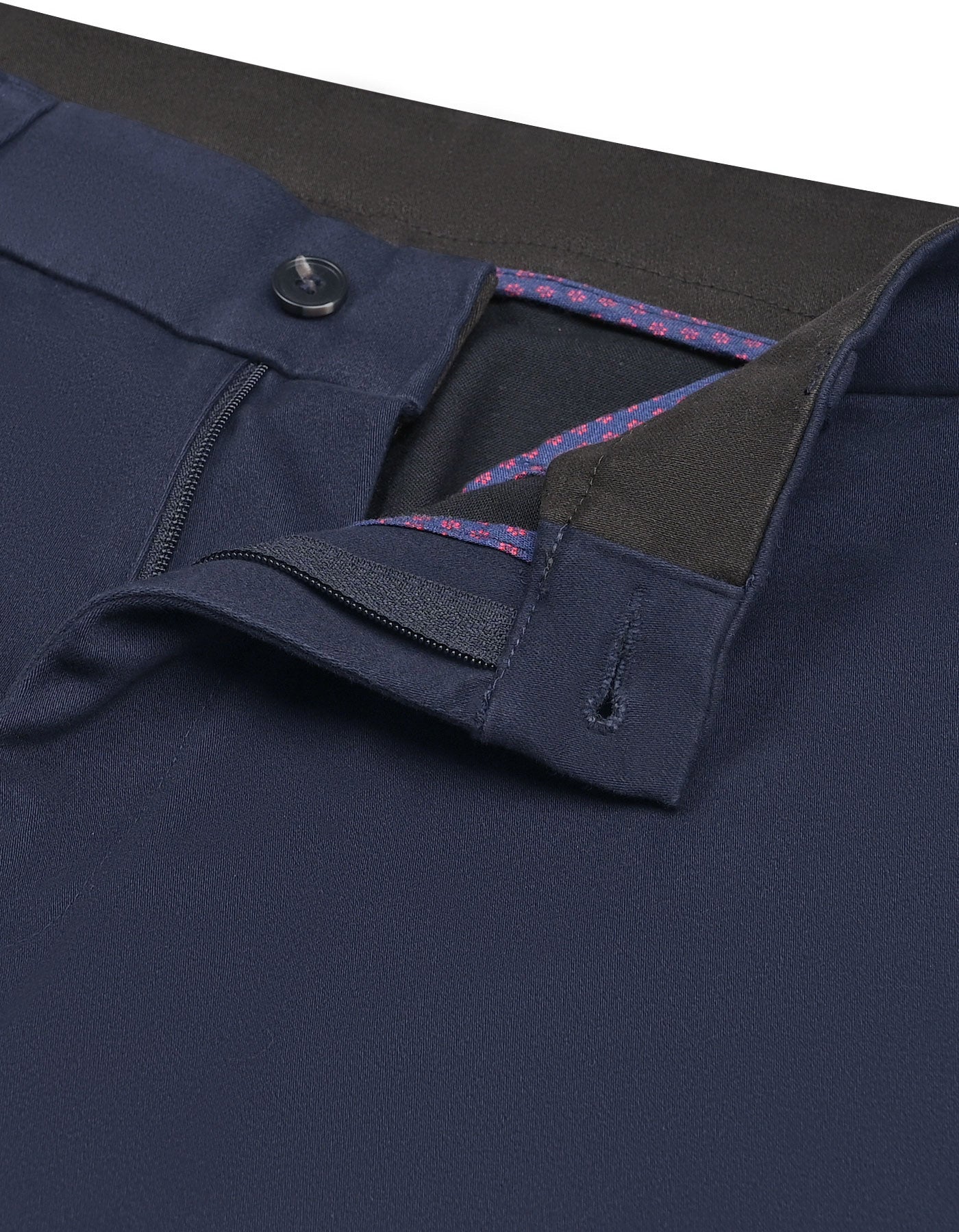 Navy Classic Fit Cotton Trouser FTC2523C-32