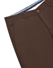 Chocolate Smart Fit Cotton Trouser FTC2530S-36