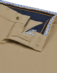 Khaki Smart Fit Cotton Trouser FTC2522S-32