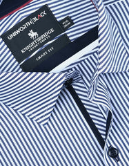 Stripe Navy Classic Fit Shirt FS2871-3RF-15
