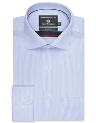 Stripe Navy Classic Fit Shirt FS2904-1RF-14.5