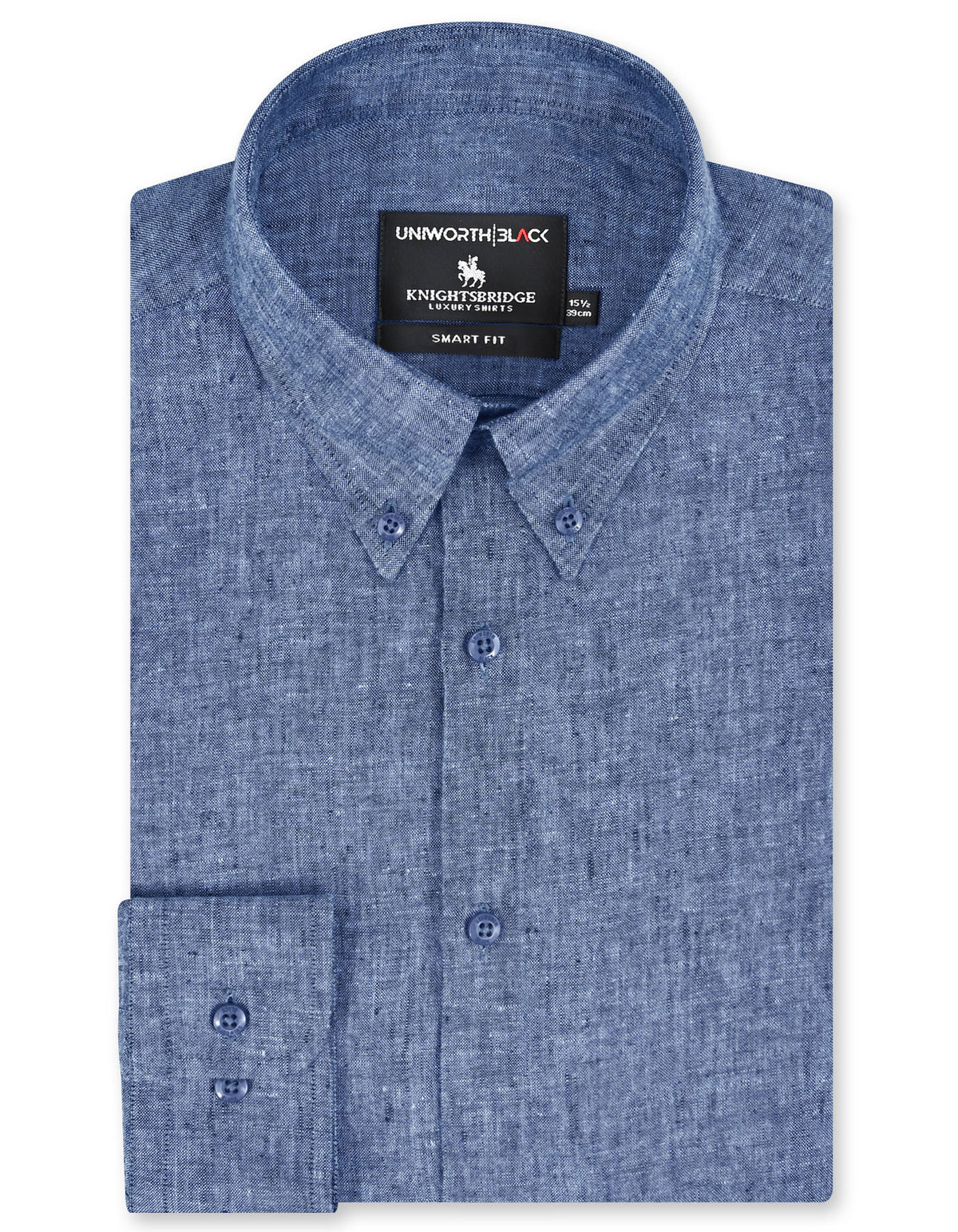 Plain Ash Grey Tailored Smart Fit Shirt FS2420-2SF-14.5