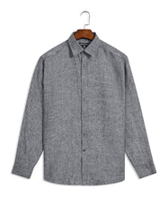 Plain Charcoal Tailored Smart Fit Shirt FS2419-3SF-15.5