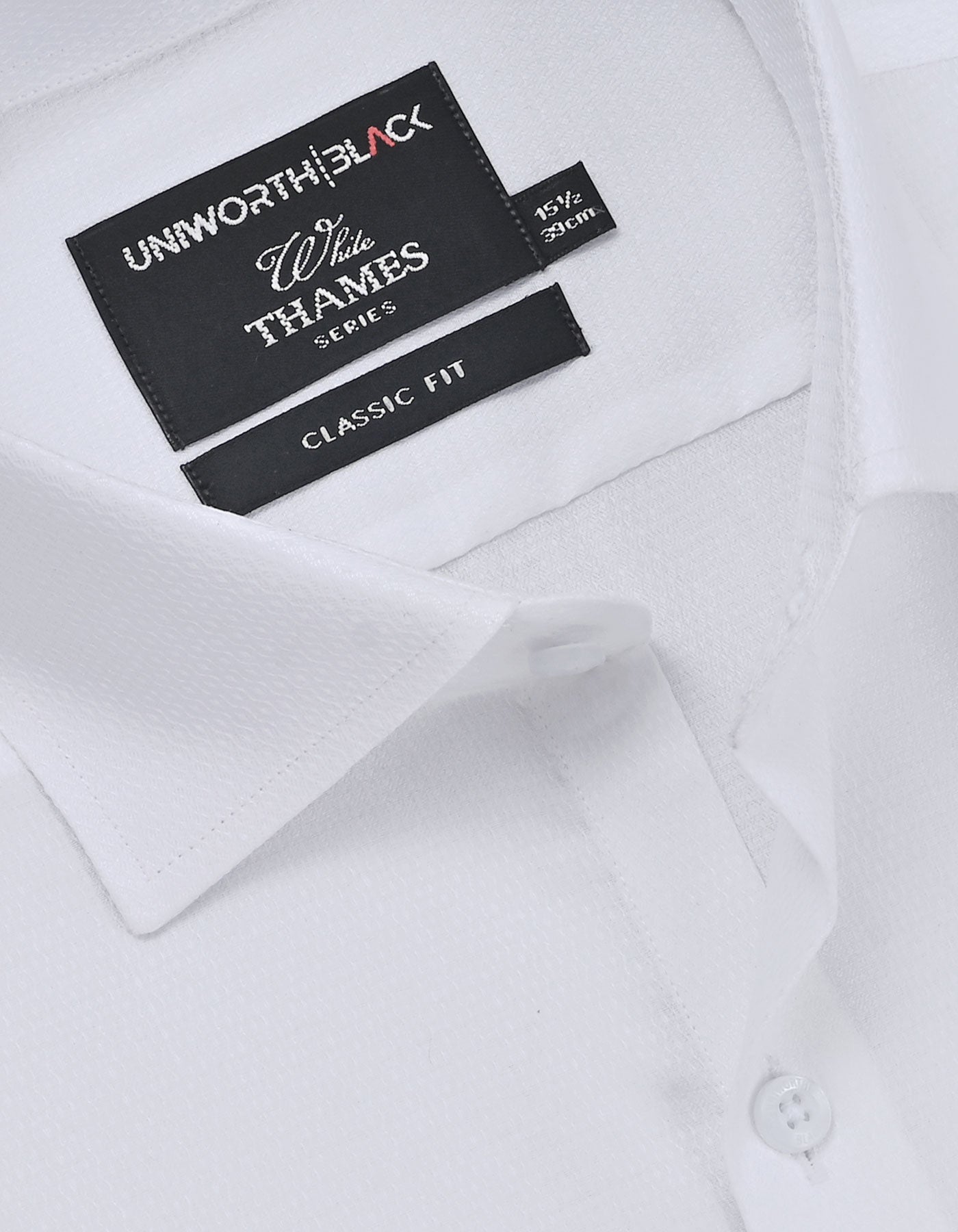 Self White Classic Fit Shirt FS20500RF-15