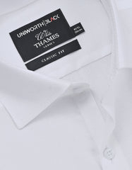 Self White Classic Fit Shirt FS20500RF-15