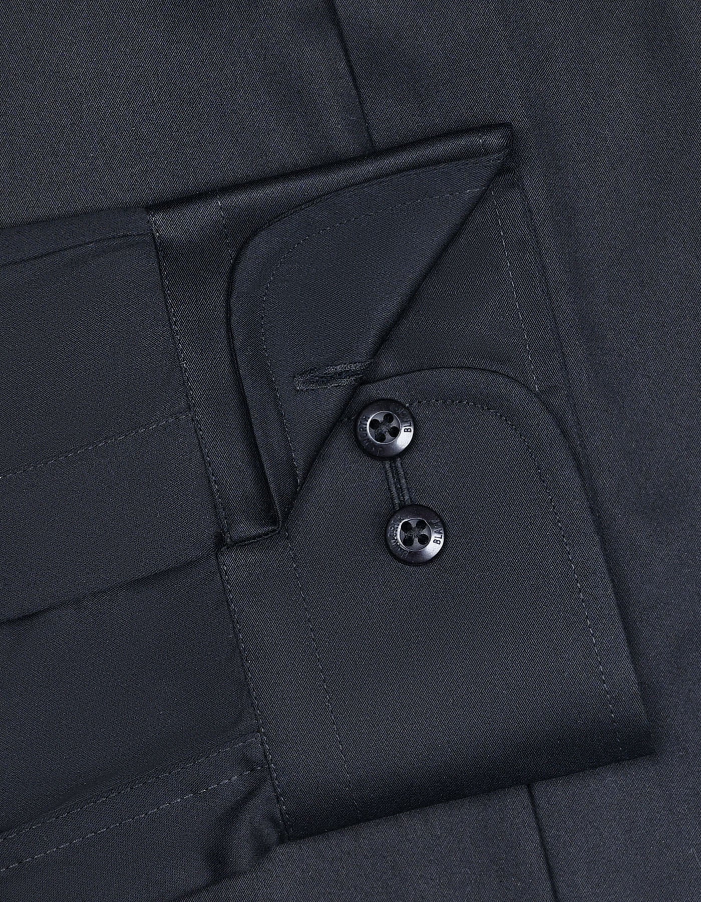 Plain Black Smart Fit Shirt FS2333-1SF-15.5