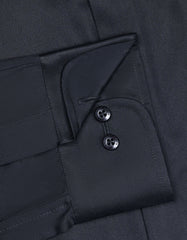 Plain Black Smart Fit Shirt FS2333-1SF-15.5