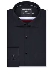 Self Black Classic Fit Shirt FS20436RF-14.5