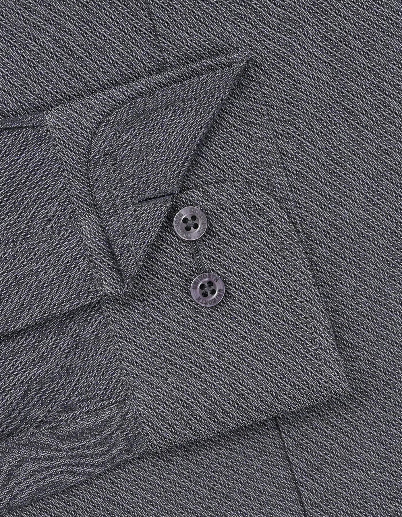 Self Grey Classic Fit Shirt FS20459RF-15.5
