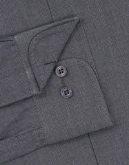 Self Grey Classic Fit Shirt FS20459RF-15.5