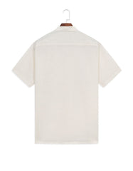 Plain Cream Tailored Smart Fit Shirt FS2412SH-16