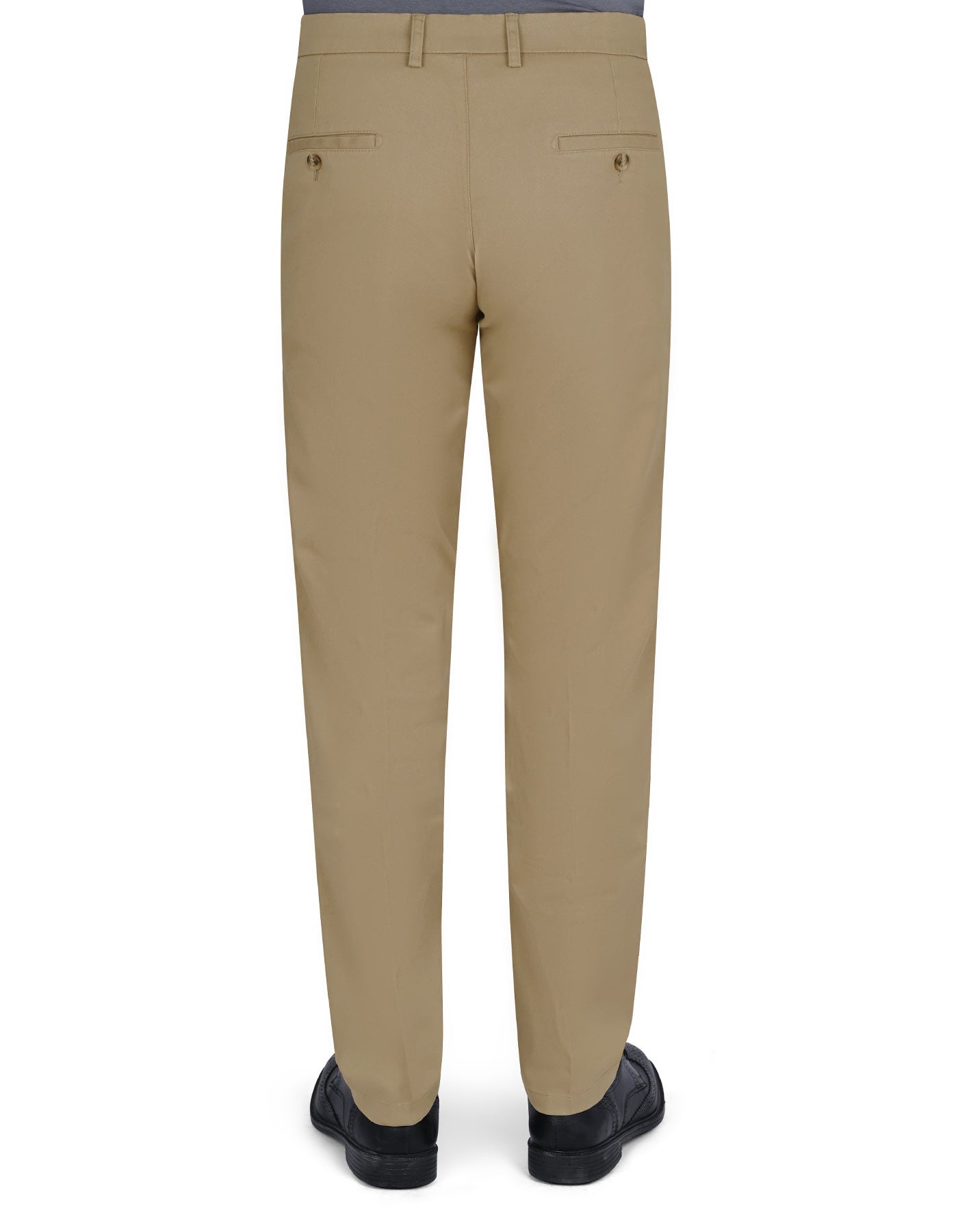 Khaki Classic Fit Cotton Trouser FTC2522C-38