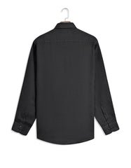 Plain Black Tailored Smart Fit Shirt FS2427-3SF-16