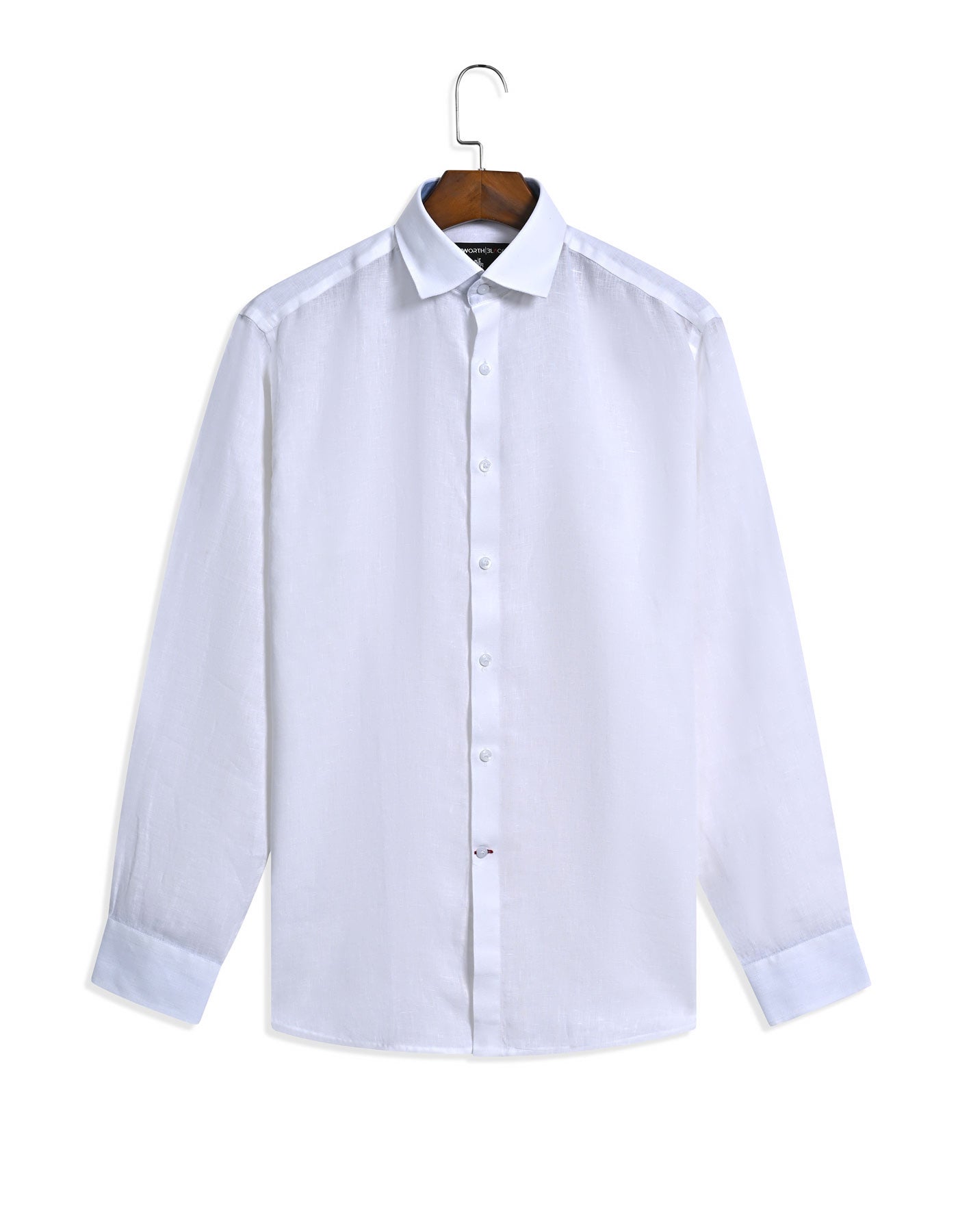 Plain White Tailored Smart Fit Shirt FS2413-2SF-15.5