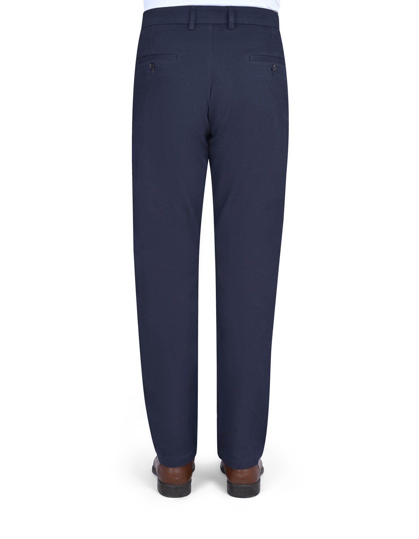 Navy Classic Fit Cotton Trouser FTC2526C-38