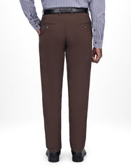 Chocolate Smart Fit Cotton Trouser FTC2530S-40