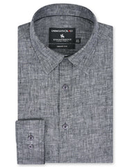 Plain Charcoal Tailored Smart Fit Shirt FS2419-3SF-14.5