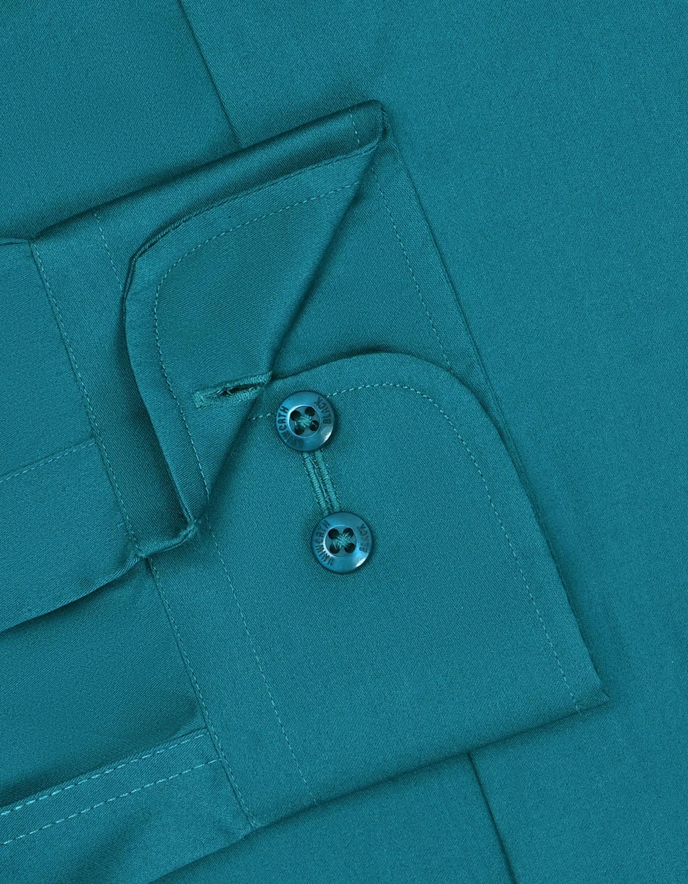 Plain Teal Classic Fit Shirt FS2361-2RF-15.5