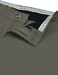 Olive Smart Fit Cotton Trouser FTC2525S-32